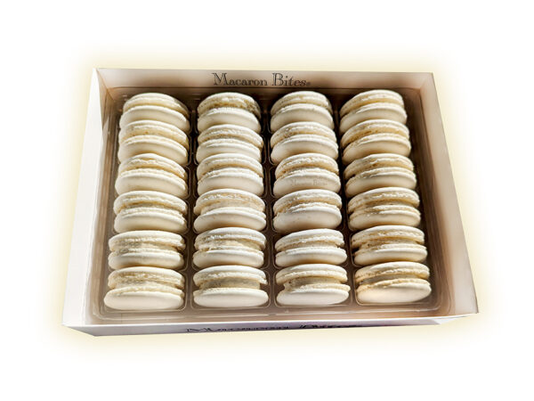 Vanilla Macaron Cookies Gift Box - 24 Count